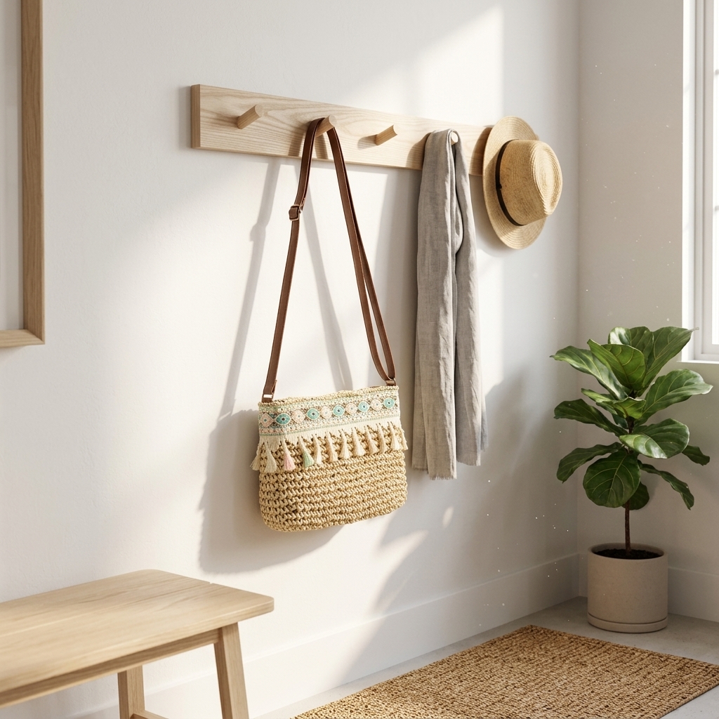 Straw Woven Flap Crossbody Bag for Women, Chain Shoulder Summer Handbag, 3 Colors - 图片 5